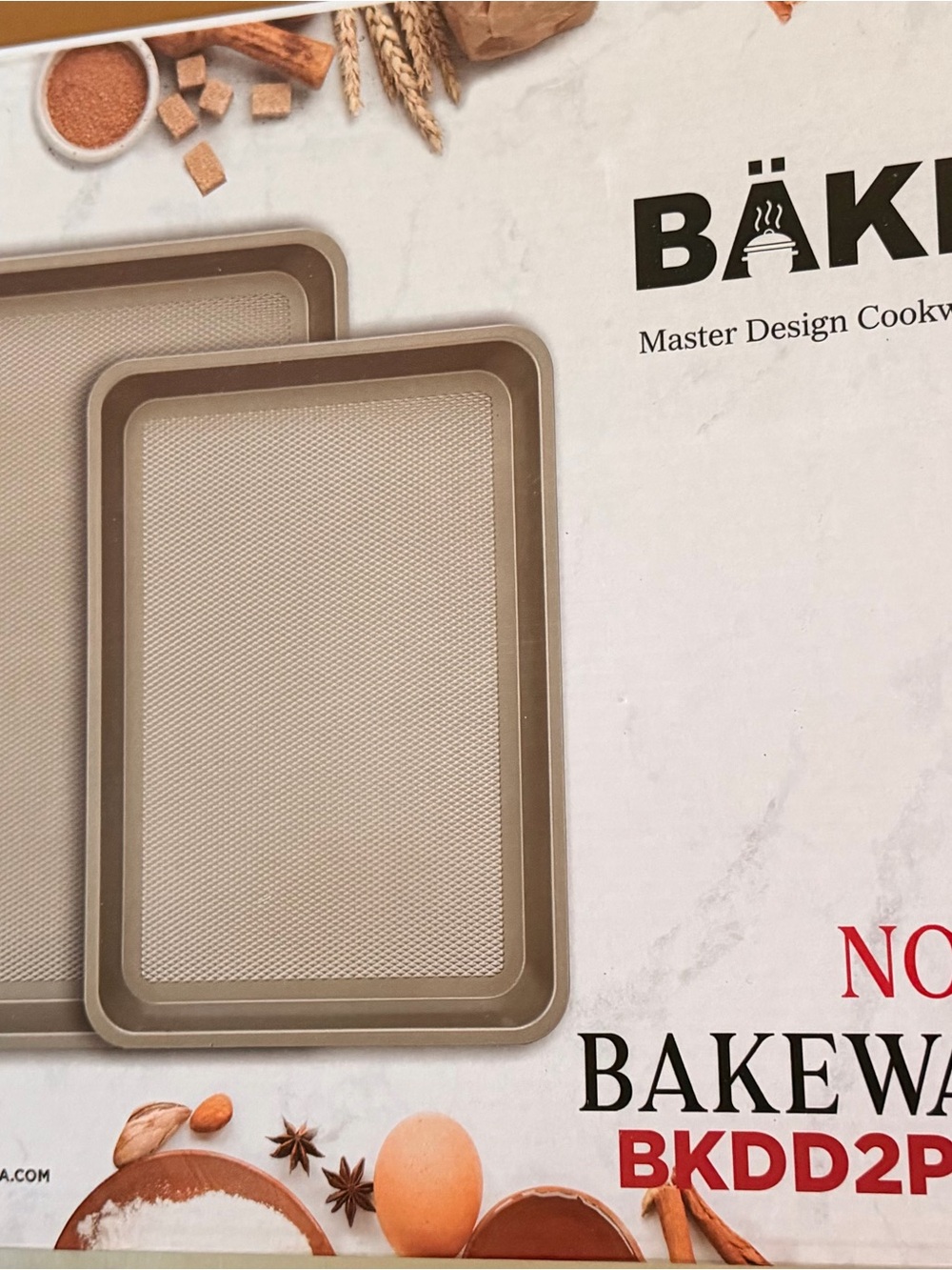 Nonstick Baking Sheet Set - Gold Tone